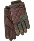 Men's Camo Quilted Field Glove With Label