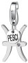 Фото #1 товара Pendant in the sign of Pisces Happy SHA252