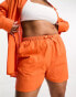 Фото #1 товара Esmee Plus – Strandshorts in Orange, Kombiteil