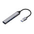 Фото #1 товара USB-разветвитель Aisens A106-0540 Серый (1 штук)