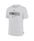 Men's White New York Yankees Authentic Collection Velocity Performance Practice T-shirt