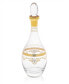 Фото #1 товара Glass Wine Bottle with Rich Gold-Tone Design