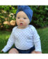 ფოტო #2 პროდუქტის Baby Girls Baby Turban - Navy