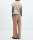 ფოტო #2 პროდუქტის Women's Chalk-Stripe Pants