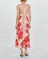 ფოტო #3 პროდუქტის Women's Printed Pleated Dress