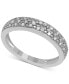 ფოტო #1 პროდუქტის Diamond Pavé Band (1/6 ct. t.w.) in Sterling Silver