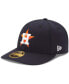 Фото #1 товара Men's Navy Houston Astros Home Authentic Collection On-Field Low Profile 59FIFTY Fitted Hat