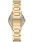 ფოტო #3 პროდუქტის Women's Sage Three-Hand Gold-Tone Stainless Steel Watch 31mm