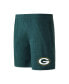 ფოტო #3 პროდუქტის Men's Green, Gold Green Bay Packers Meter T-shirt and Shorts Sleep Set