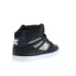 Фото #8 товара DC Pure High-Top WC ADYS400043-KWA Mens Black Leather Skate Sneakers Shoes