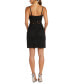 ფოტო #4 პროდუქტის Juniors' Glitter Lace Bustier Dress