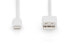 DIGITUS Lightning to USB-A data/charging cable, MFI-certified