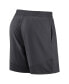 Men's Anthracite New York Giants Stretch Performance Shorts
