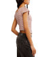 ფოტო #3 პროდუქტის Women's Faye Floral-Print Ruched Top