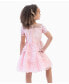 Toddler Girls Embroidered Soutache Social Dress