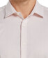 Фото #2 товара Men's Slim-Fit Dobby Long Sleeve Button-Front Shirt