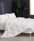 Фото #2 товара Lightweight 360 Thread Count Extra Soft Goose Down and Feather Fiber Comforter with Duvet Tabs, Twin