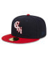 Фото #1 товара Men's Navy Chicago White Sox Cooperstown Collection Retro City 59FIFTY Fitted Hat