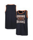 Men's Navy Chicago Bears Upload Franklin Tank Top