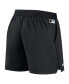 Фото #3 товара Women's Black Miami Marlins Authentic Collection Team Performance Shorts