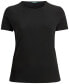 ფოტო #6 პროდუქტის Plus Size Stretch Cotton T-Shirt