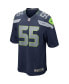 Фото #3 товара Men's Brian Bosworth College Navy Seattle Seahawks Game Retired Player Jersey