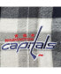 Men's Navy and Gray Washington Capitals Ease Plaid Button-Up Long Sleeve Shirt