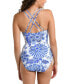 Фото #2 товара Women's Beyond Lace Up One Piece Swimsuit