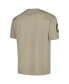 Фото #3 товара Men's Tan Cleveland Guardians Neutral Drop Shoulder T-shirt