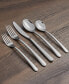 Фото #2 товара Kiera Textured Mirror Flatware Set, 20 Piece