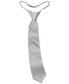 Big Boys Etched Grid Zipper Necktie