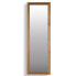 Фото #4 товара Настенное зеркало Gift Decor Canada Коричневое Деревянное Стеклянное 48 х 150 х 2 см (2 штуки)