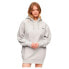 SUPERDRY Essential Hooded Sweat Long Sleeve Short Dress