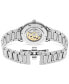 ფოტო #3 პროდუქტის Men's Automatic Presage Stainless Steel Bracelet Watch 40mm