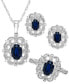 Фото #5 товара Sapphire Milgrain Earrings