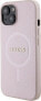 Guess Guess GUHMP15SPSAHMCP iPhone 15 6.1" różowy/pink hardcase Saffiano MagSafe - фото #2