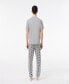 ფოტო #6 პროდუქტის Men's Stretch Jersey Pajama Set