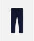 ფოტო #1 პროდუქტის Big Girls Plush Lined Dark Blue Denim Jeggings