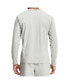 Фото #4 товара Men's Gray Wordmark Long Sleeve T-shirt
