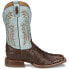 Фото #1 товара Tony Lama Castillo Square Toe Cowboy Mens Blue Casual Boots EP6093