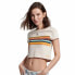 SUPERDRY Vintage Stripe Crop short sleeve T-shirt