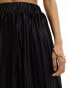 Фото #4 товара 4th & Reckless pleated wide leg trousers co-ord in black