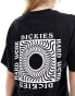 Фото #2 товара Dickies oatfield back print t-shirt in black- exclusive to asos