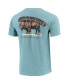 Фото #4 товара Men's Blue Colorado Buffaloes Canoe Local Comfort Colors T-shirt