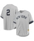 ფოტო #2 პროდუქტის Men's Derek Jeter Gray New York Yankees 1998 Cooperstown Collection Road Authentic Jersey