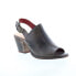 Фото #2 товара Bed Stu Sierra F399010 Womens Brown Leather Slip On Heeled Sandals Shoes
