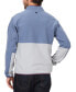 Men's Rockin Colorblocked 1/2-Zip Sweatshirt Storm/sleet, S - фото #2