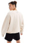 4th & Reckless 1990 lounge sweatshirt in cream Бежевый, XS - EU 34 - фото #4