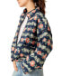 Фото #3 товара Women's Chloe Cotton Floral Quilted Jacket