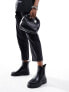 AllSaints Hetty rubber boots in black